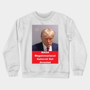 Trump's Mugshot Crewneck Sweatshirt